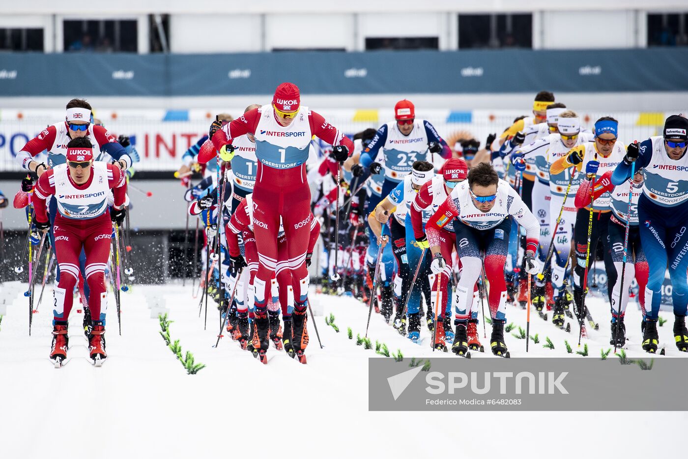 Germany Nordic Worlds Ski Men Mass Start