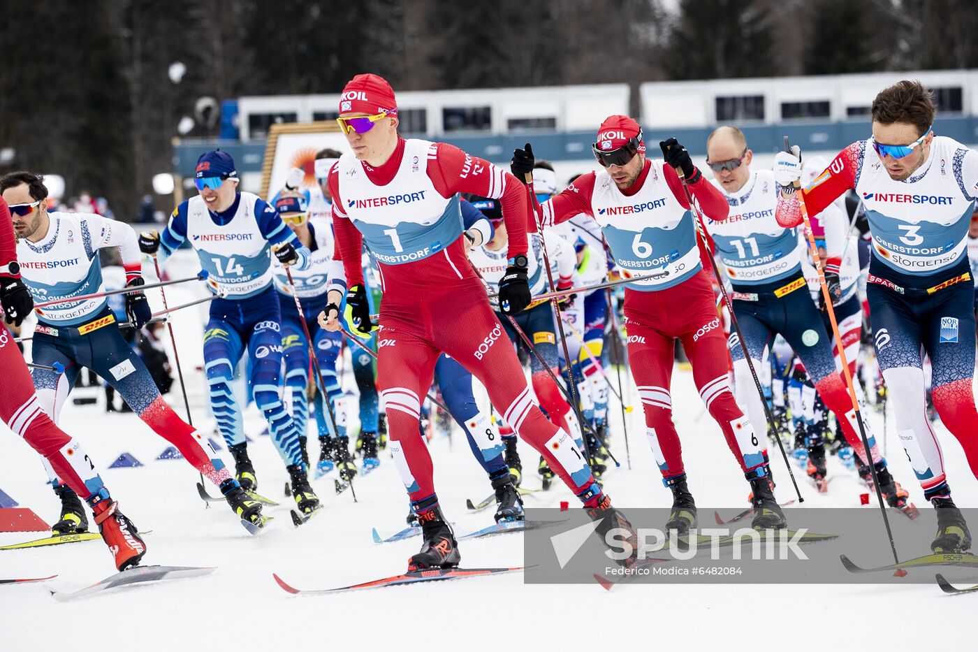 Germany Nordic Worlds Ski Men Mass Start