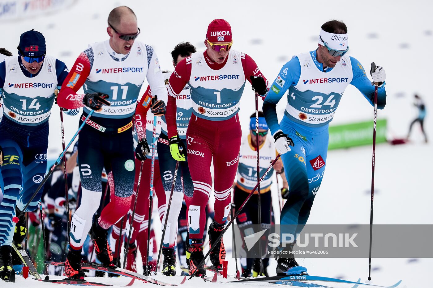 Germany Nordic Worlds Ski Men Mass Start