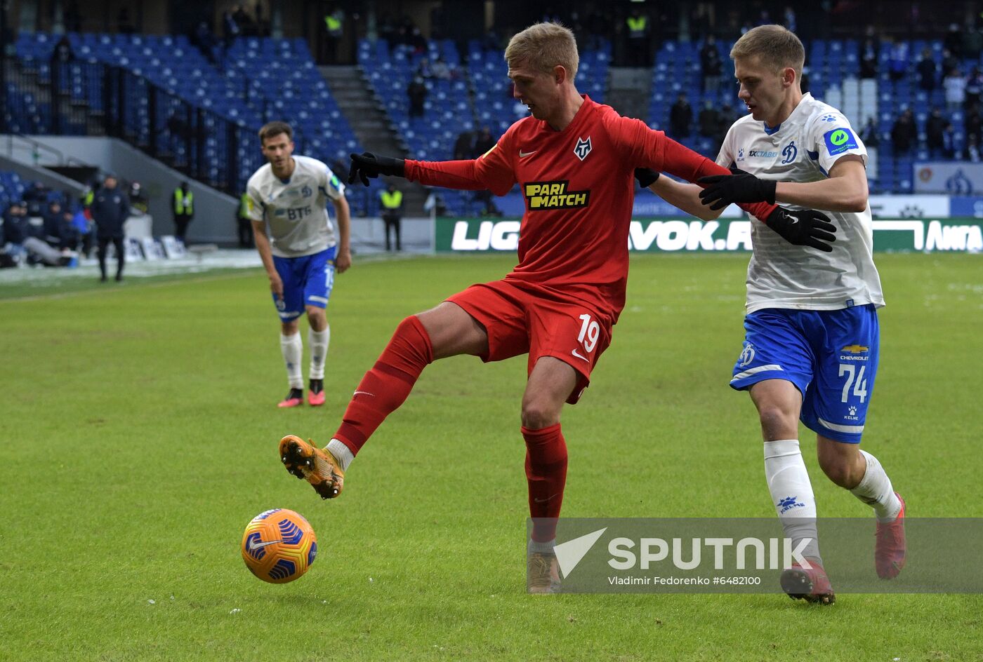 Russia Soccer Premier-League Dynamo - Tambov