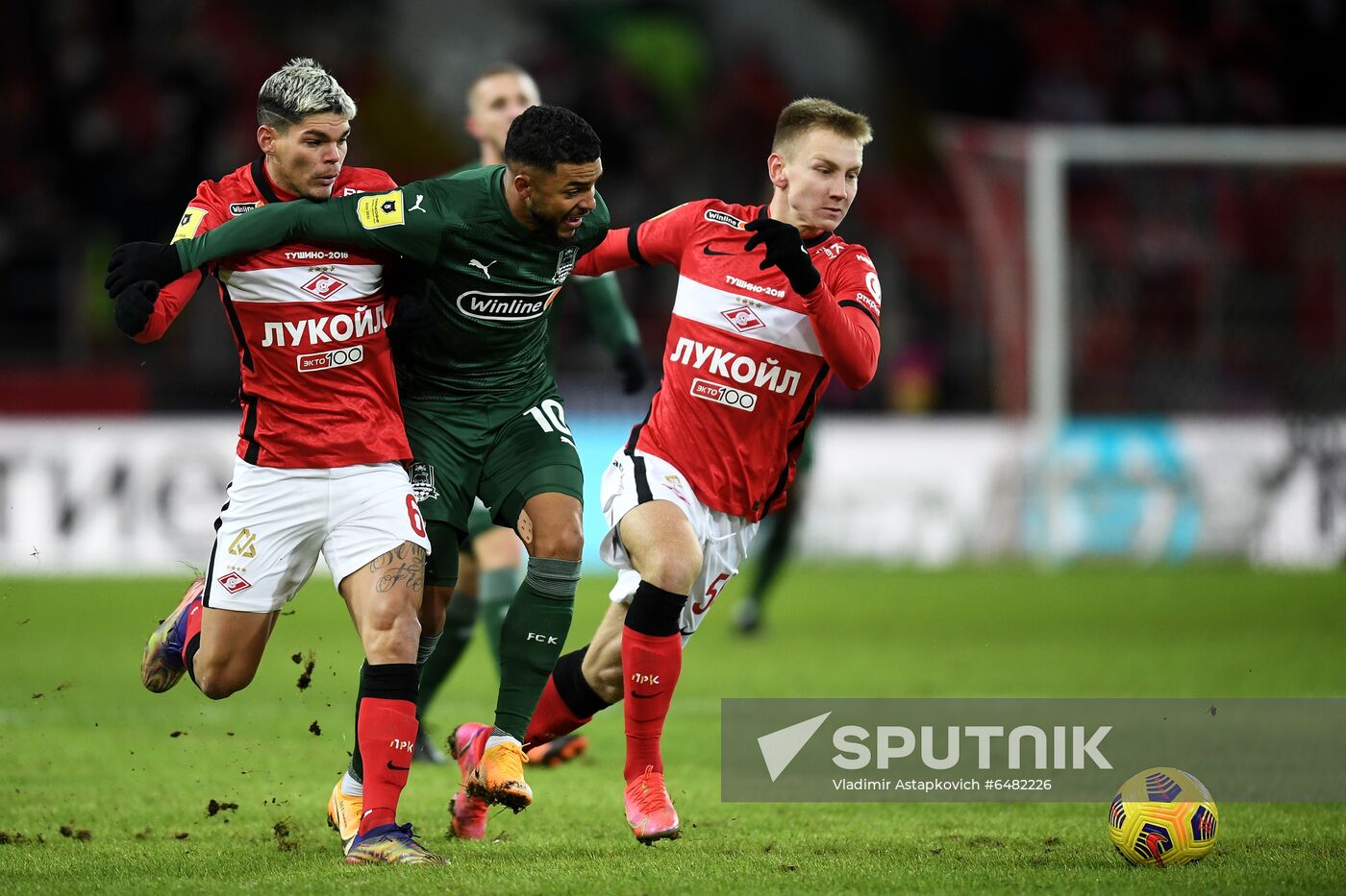 Russia Soccer Premier-League Spartak - Krasnodar