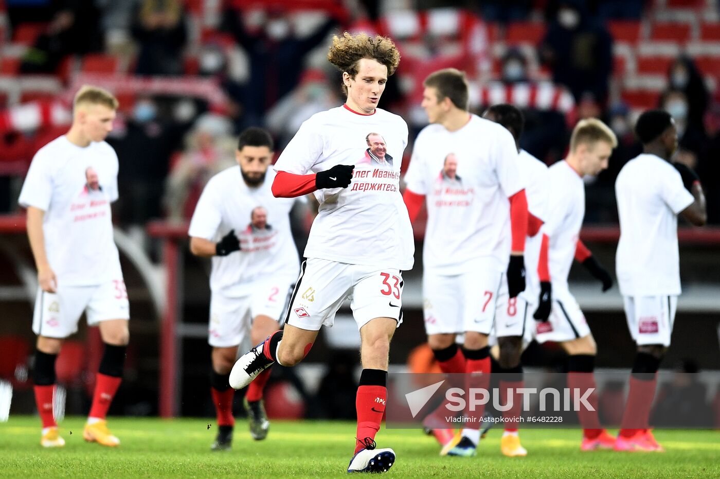 Russia Soccer Premier-League Spartak - Krasnodar