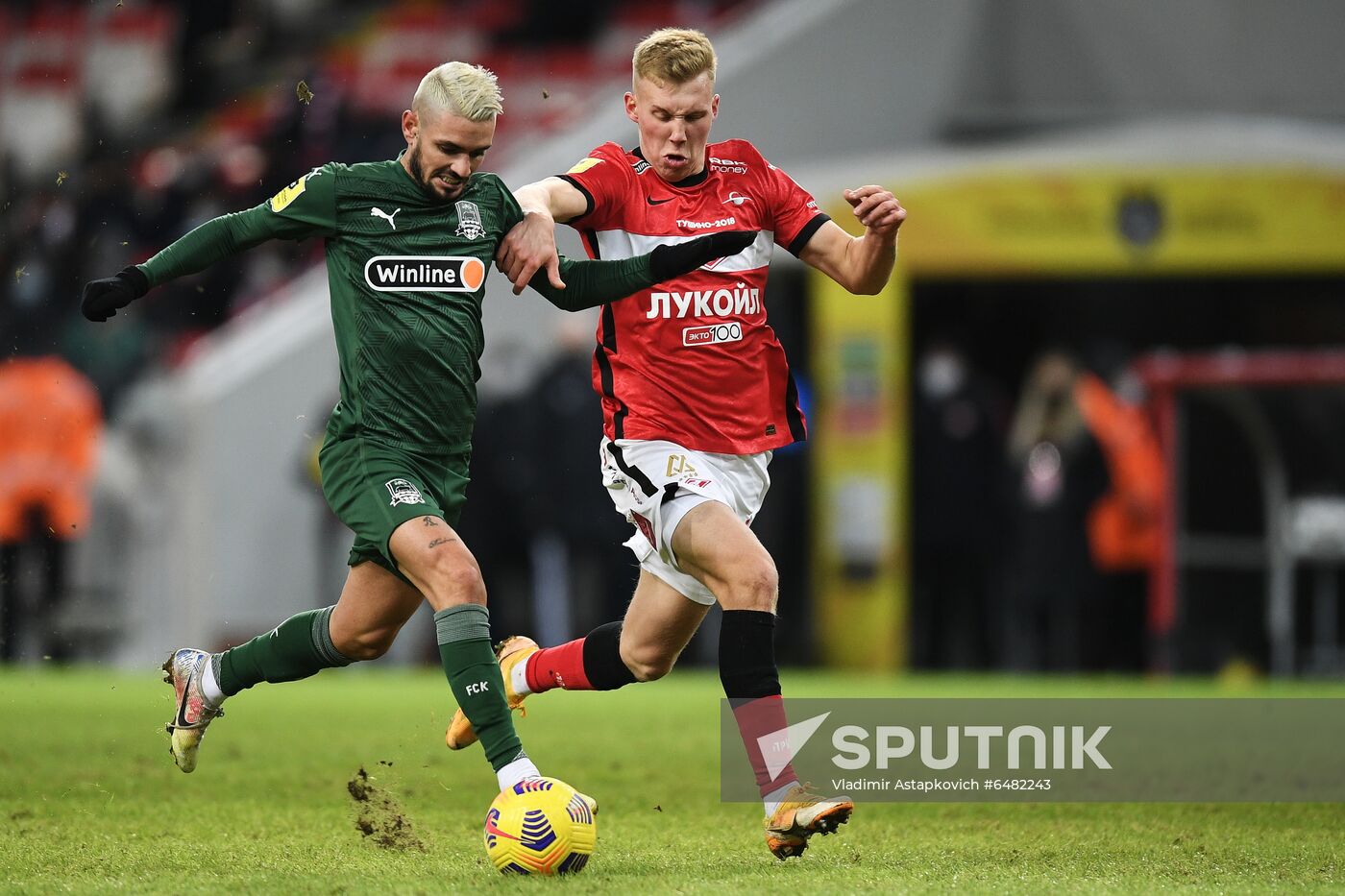 Russia Soccer Premier-League Spartak - Krasnodar