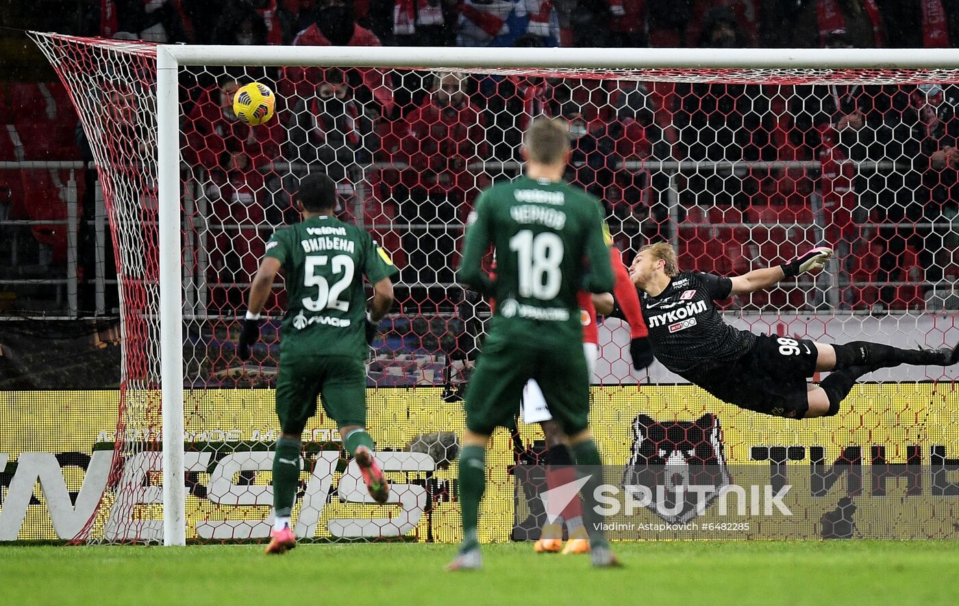 Russia Soccer Premier-League Spartak - Krasnodar