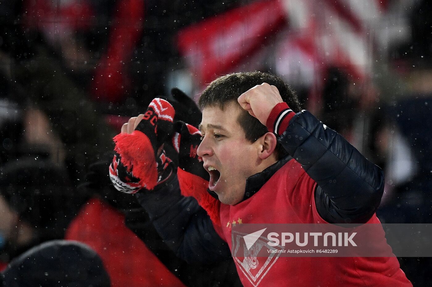 Russia Soccer Premier-League Spartak - Krasnodar