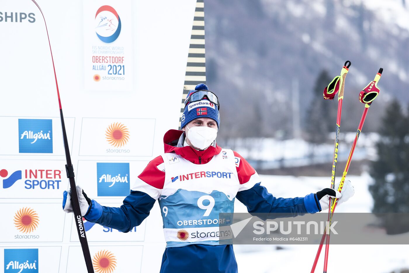 Germany Nordic Worlds Ski Men Mass Start