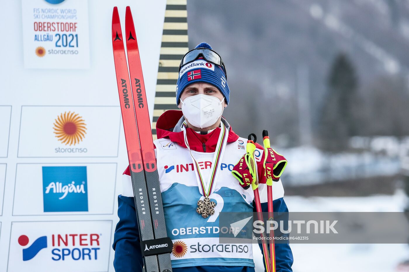 Germany Nordic Worlds Ski Men Mass Start