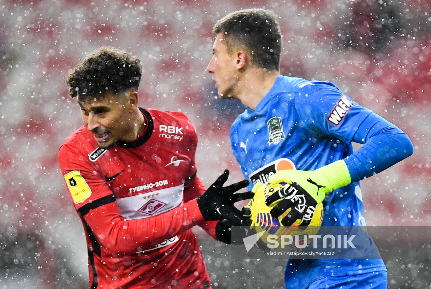 Russia Soccer Premier-League Spartak - Krasnodar