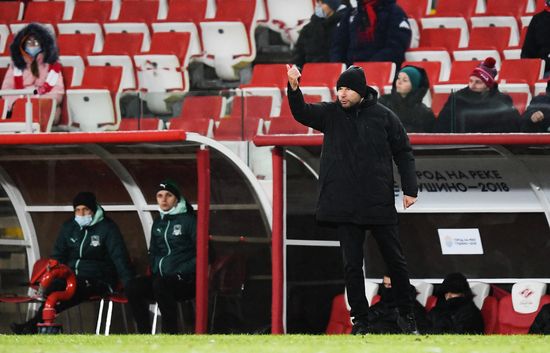 Russia Soccer Premier-League Spartak - Krasnodar
