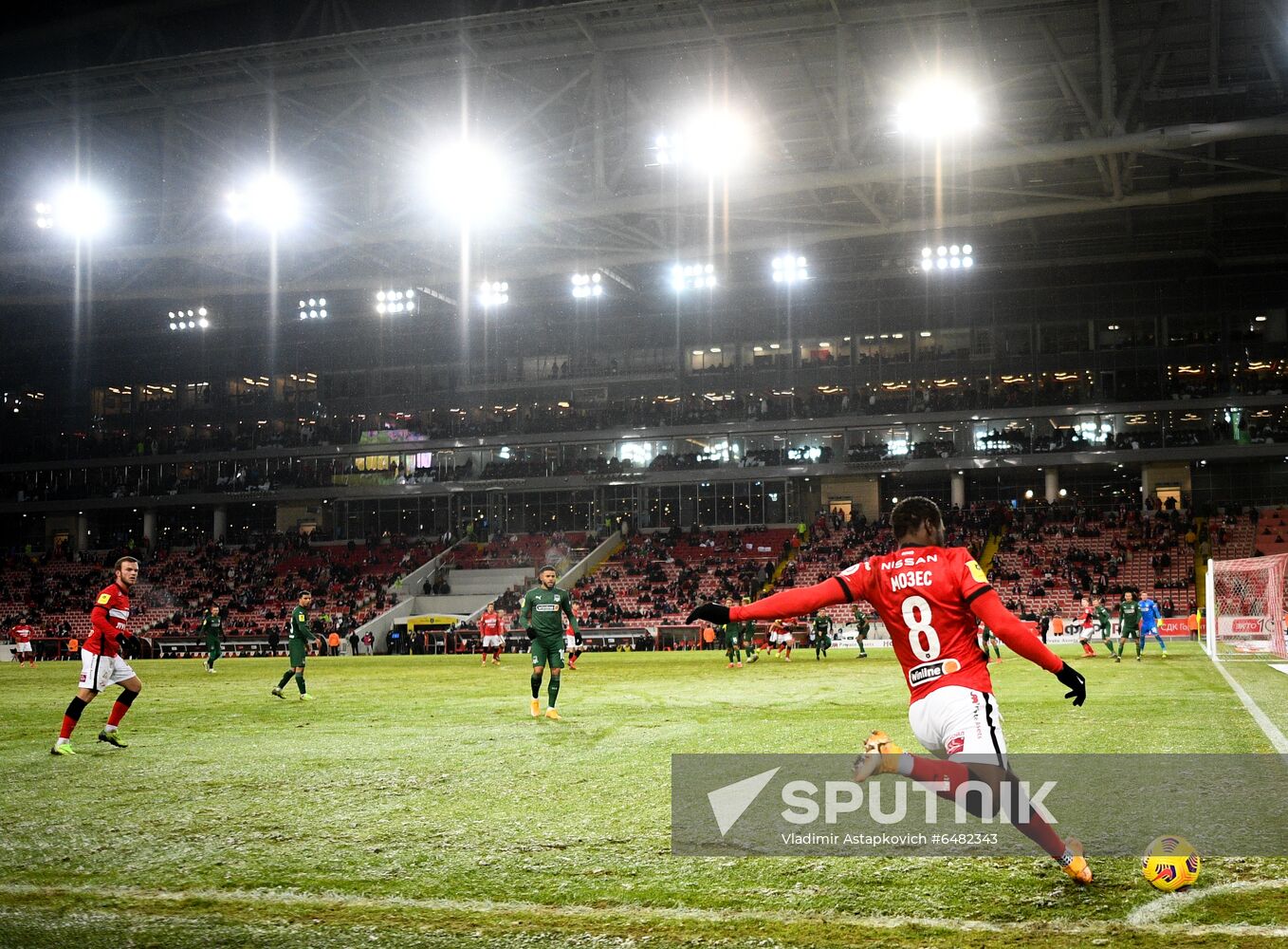 Russia Soccer Premier-League Spartak - Krasnodar