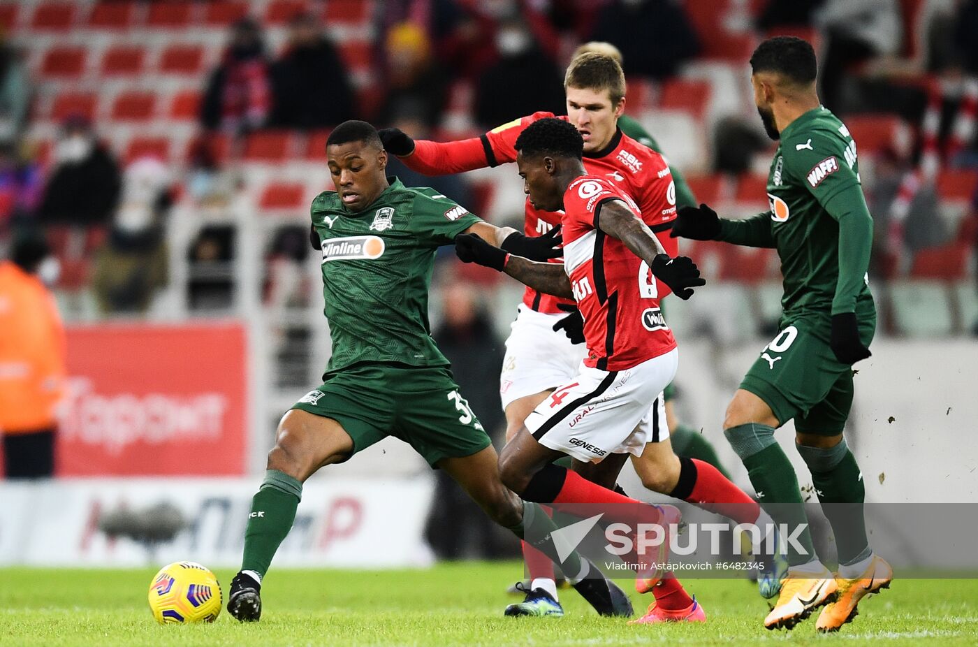 Russia Soccer Premier-League Spartak - Krasnodar