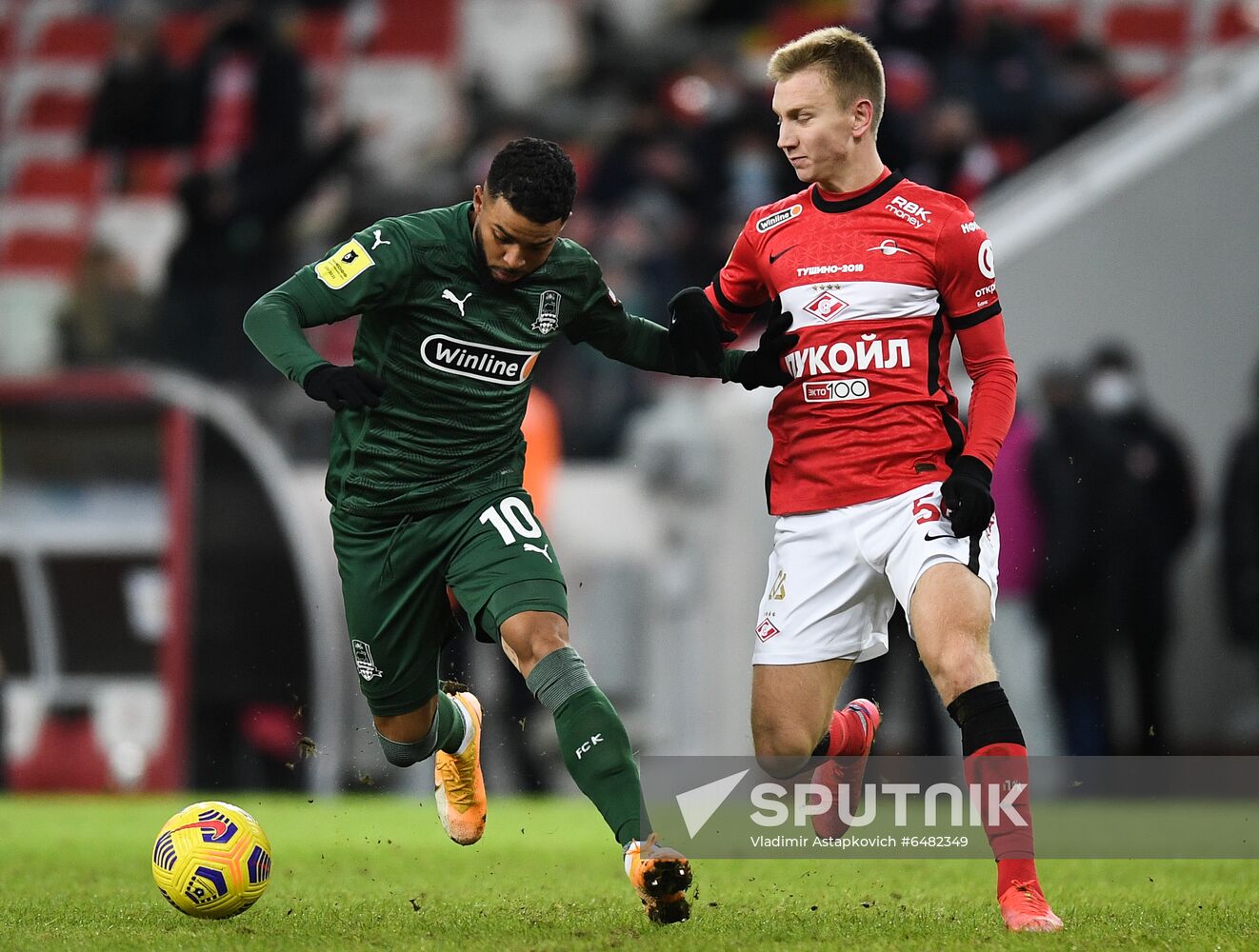 Russia Soccer Premier-League Spartak - Krasnodar