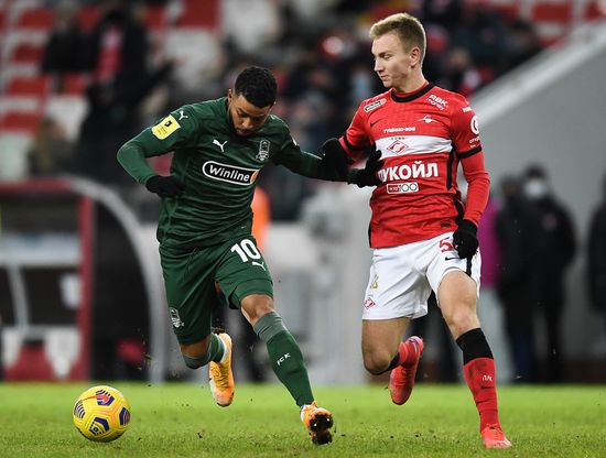 Russia Soccer Premier-League Spartak - Krasnodar