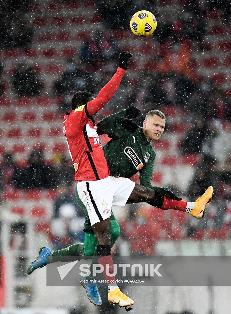 Russia Soccer Premier-League Spartak - Krasnodar