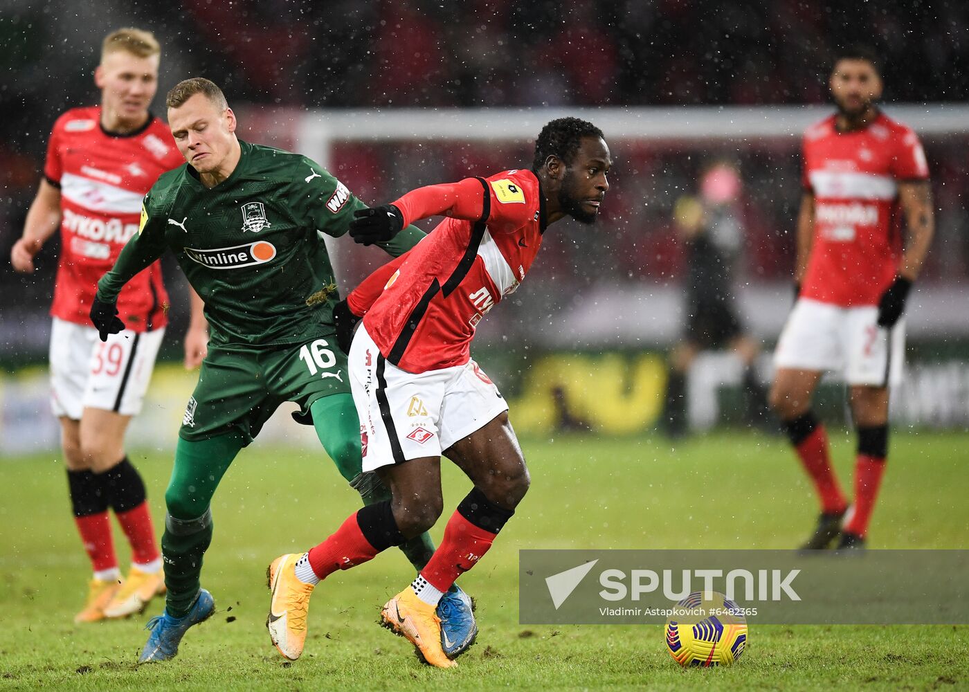 Russia Soccer Premier-League Spartak - Krasnodar