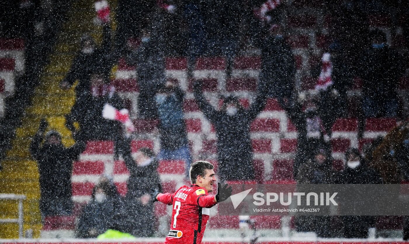 Russia Soccer Premier-League Spartak - Krasnodar