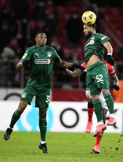 Russia Soccer Premier-League Spartak - Krasnodar