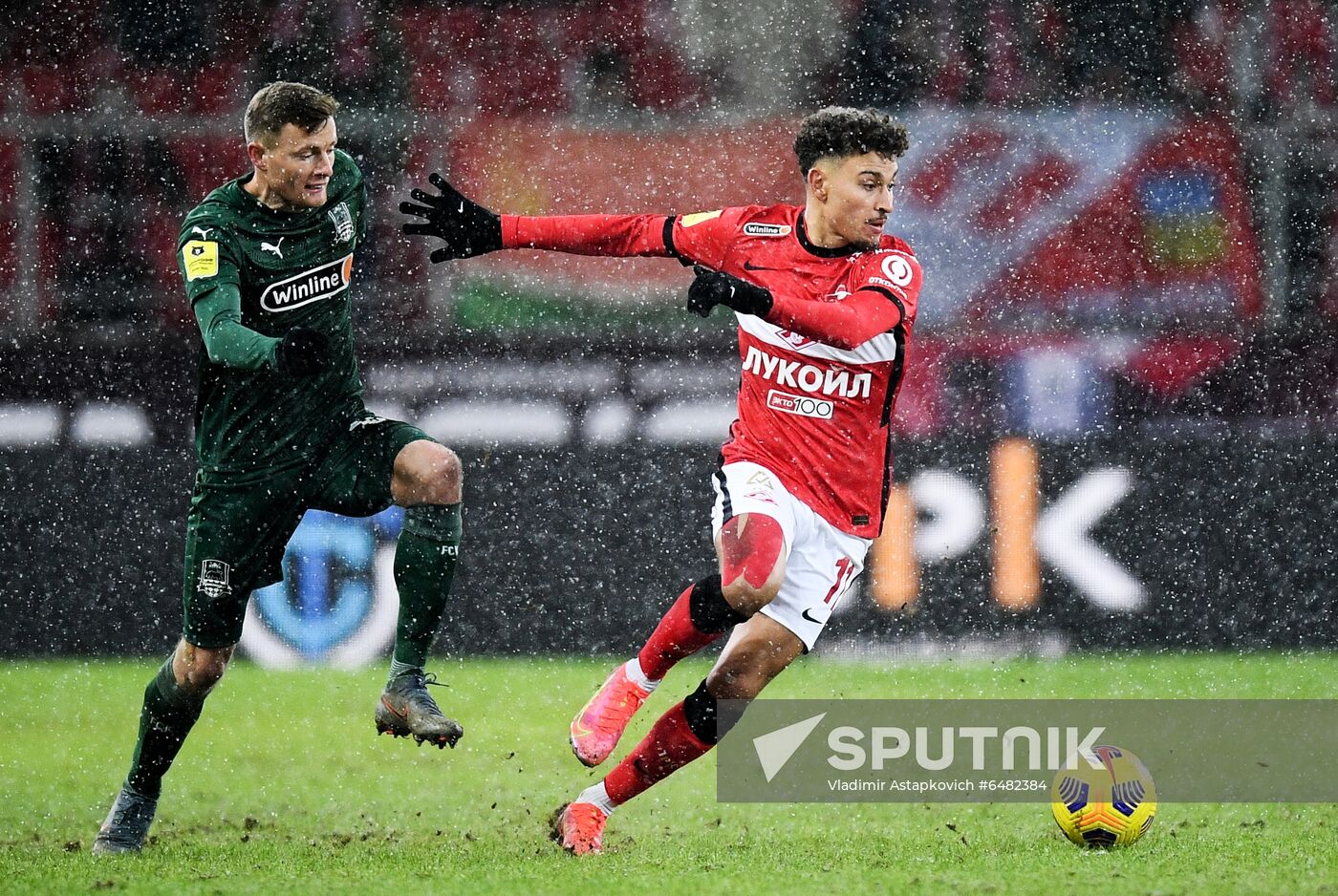 Russia Soccer Premier-League Spartak - Krasnodar