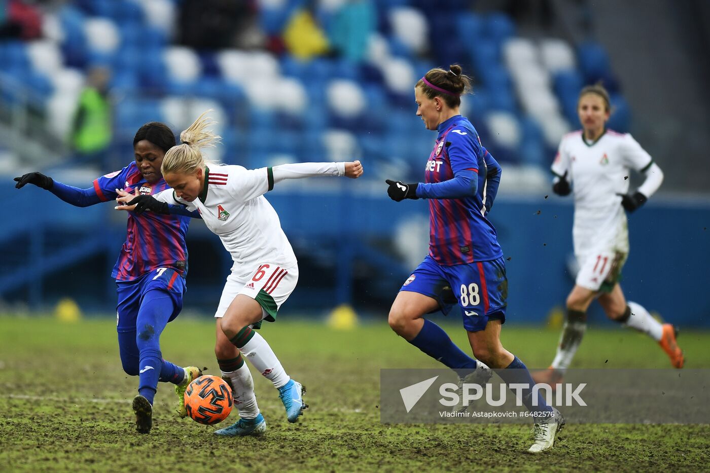 Russia Soccer Women Super Cup Lokomotiv - CSKA