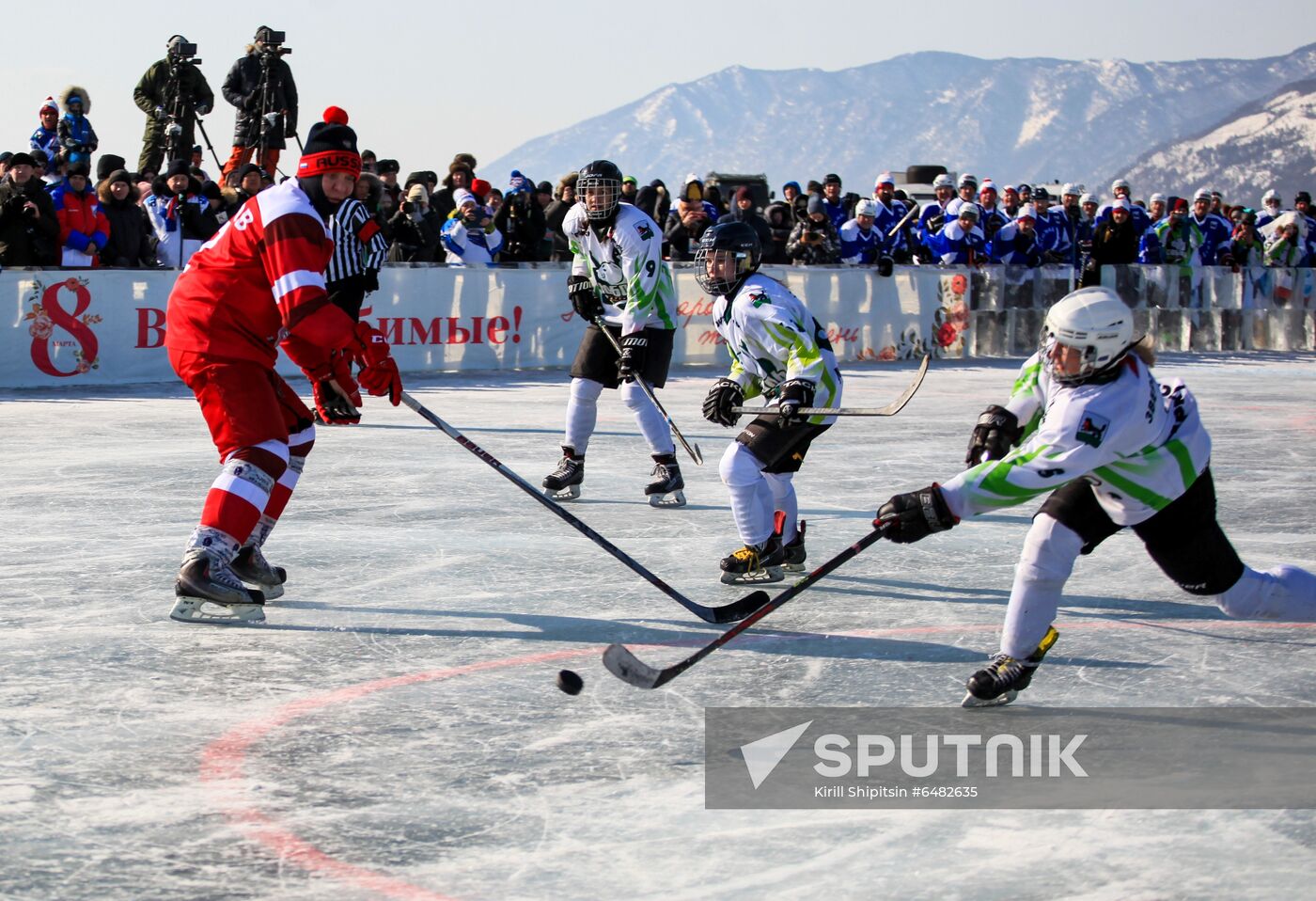 Russia Baikal Hockey Match