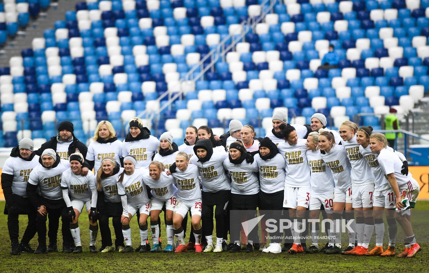 Russia Soccer Women Super Cup Lokomotiv - CSKA