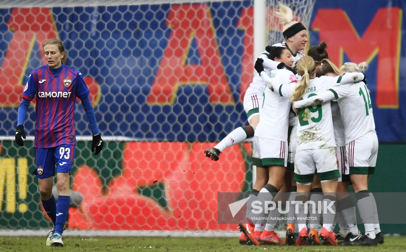 Russia Soccer Women Super Cup Lokomotiv - CSKA