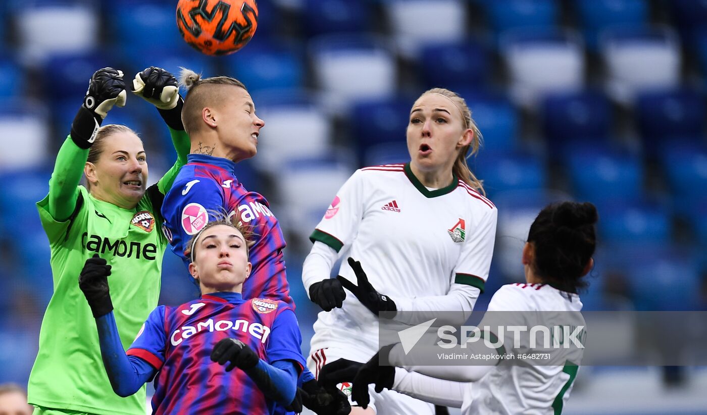Russia Soccer Women Super Cup Lokomotiv - CSKA