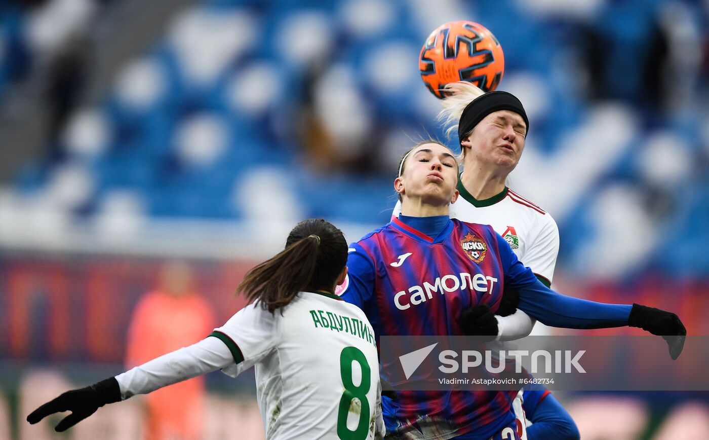 Russia Soccer Women Super Cup Lokomotiv - CSKA