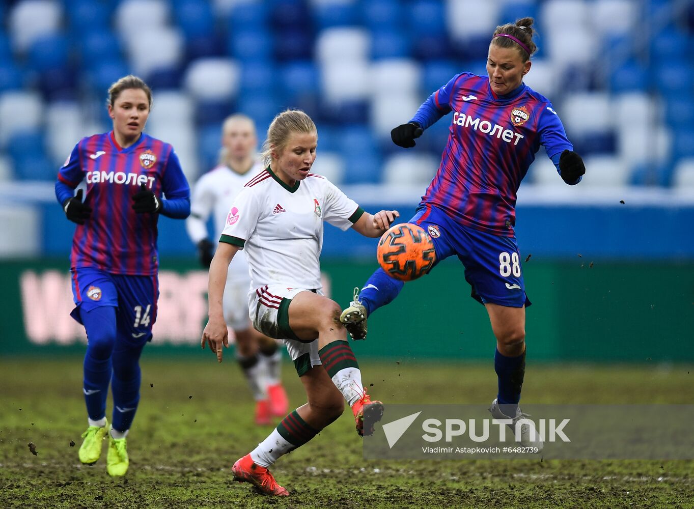 Russia Soccer Women Super Cup Lokomotiv - CSKA