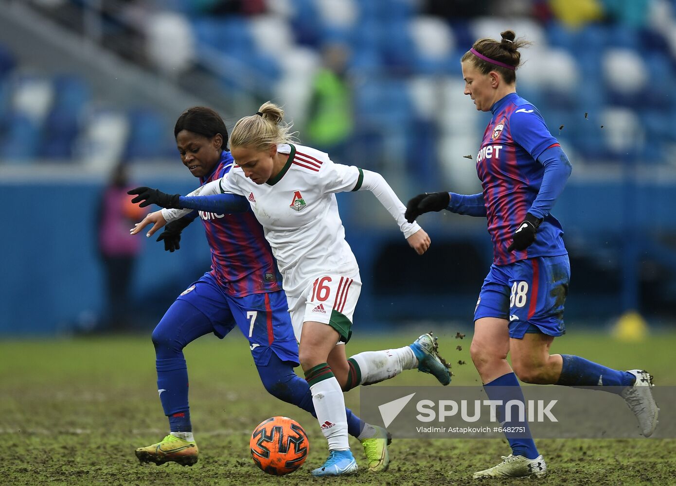 Russia Soccer Women Super Cup Lokomotiv - CSKA