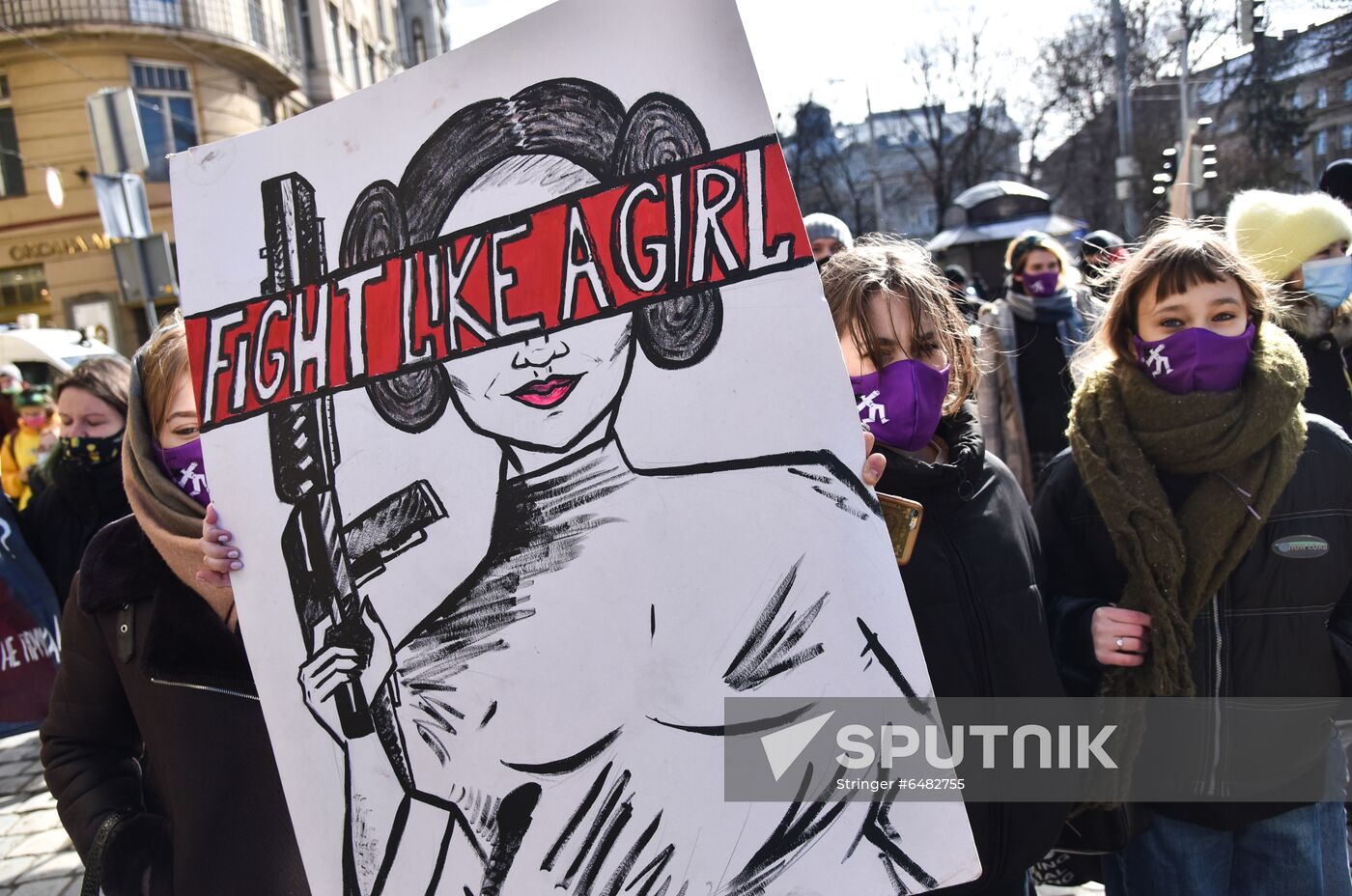 Worldwide Women's Day Marches