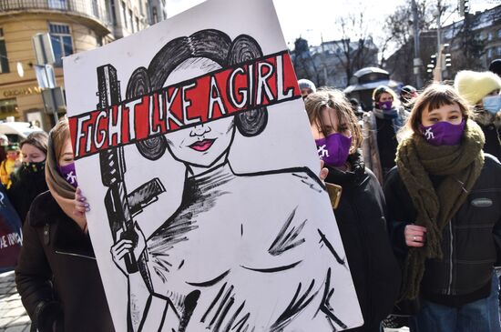Worldwide Women's Day Marches