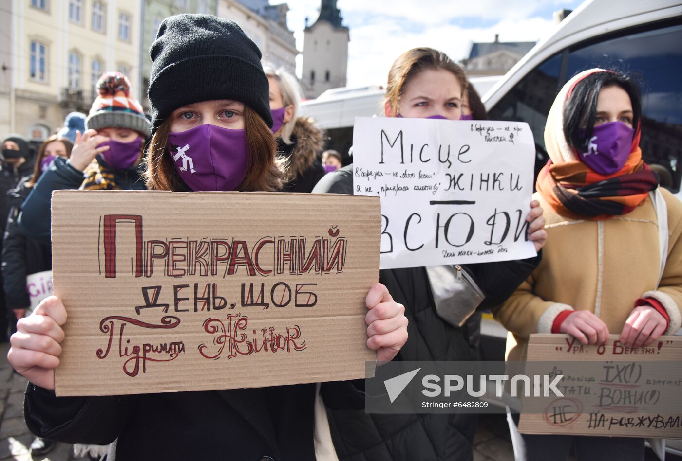 Worldwide Women's Day Marches