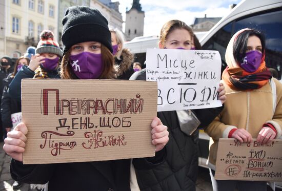 Worldwide Women's Day Marches