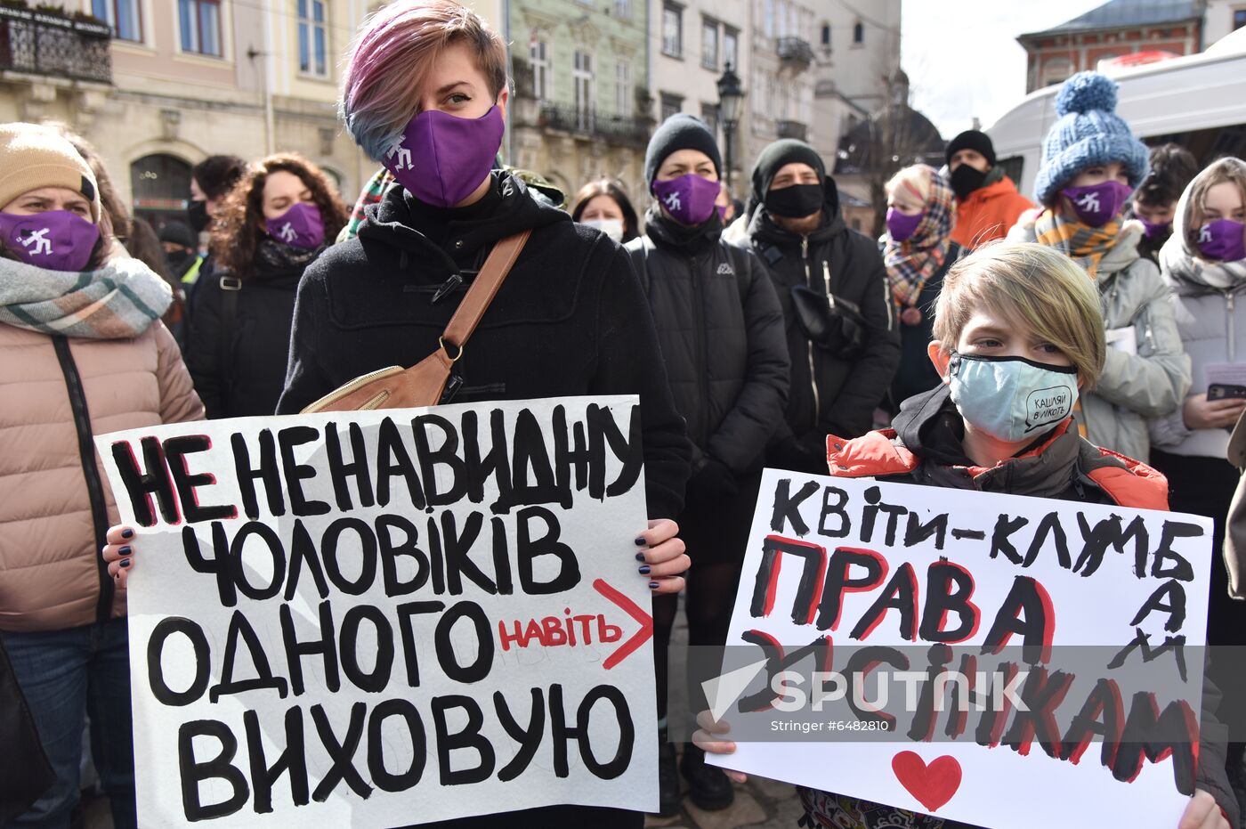 Worldwide Women's Day Marches