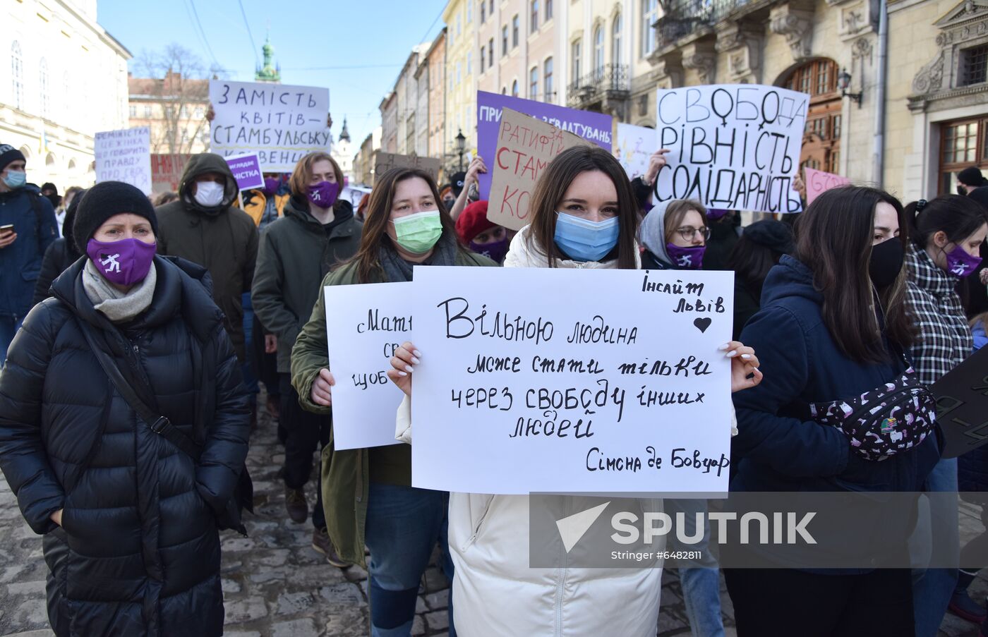 Worldwide Women's Day Marches