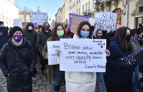 Worldwide Women's Day Marches
