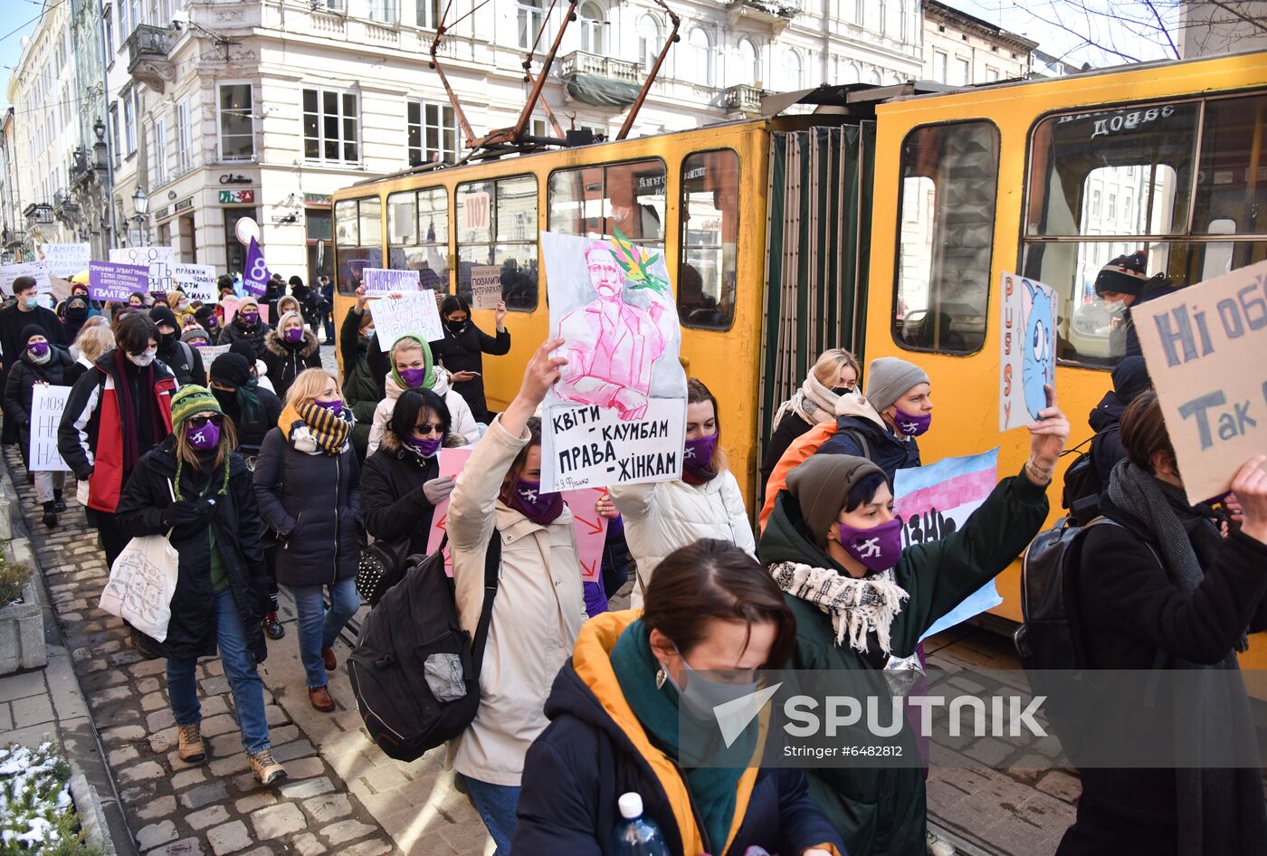 Worldwide Women's Day Marches