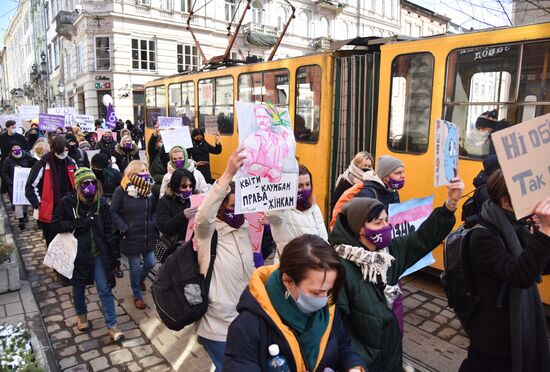 Worldwide Women's Day Marches