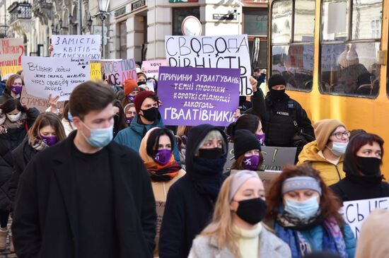 Worldwide Women's Day Marches