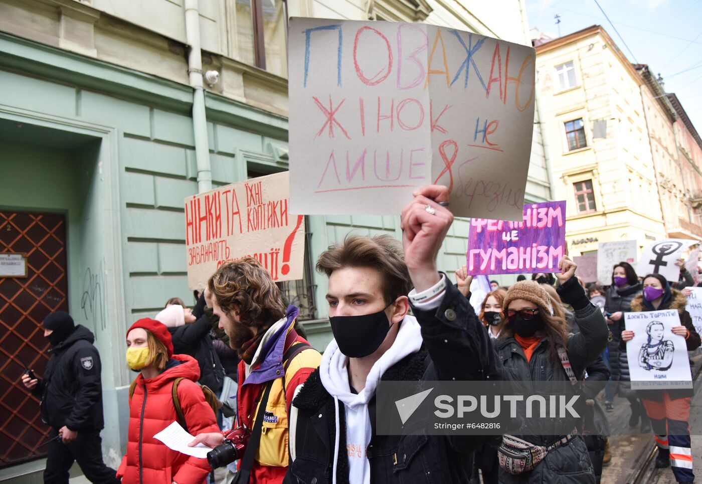 Worldwide Women's Day Marches