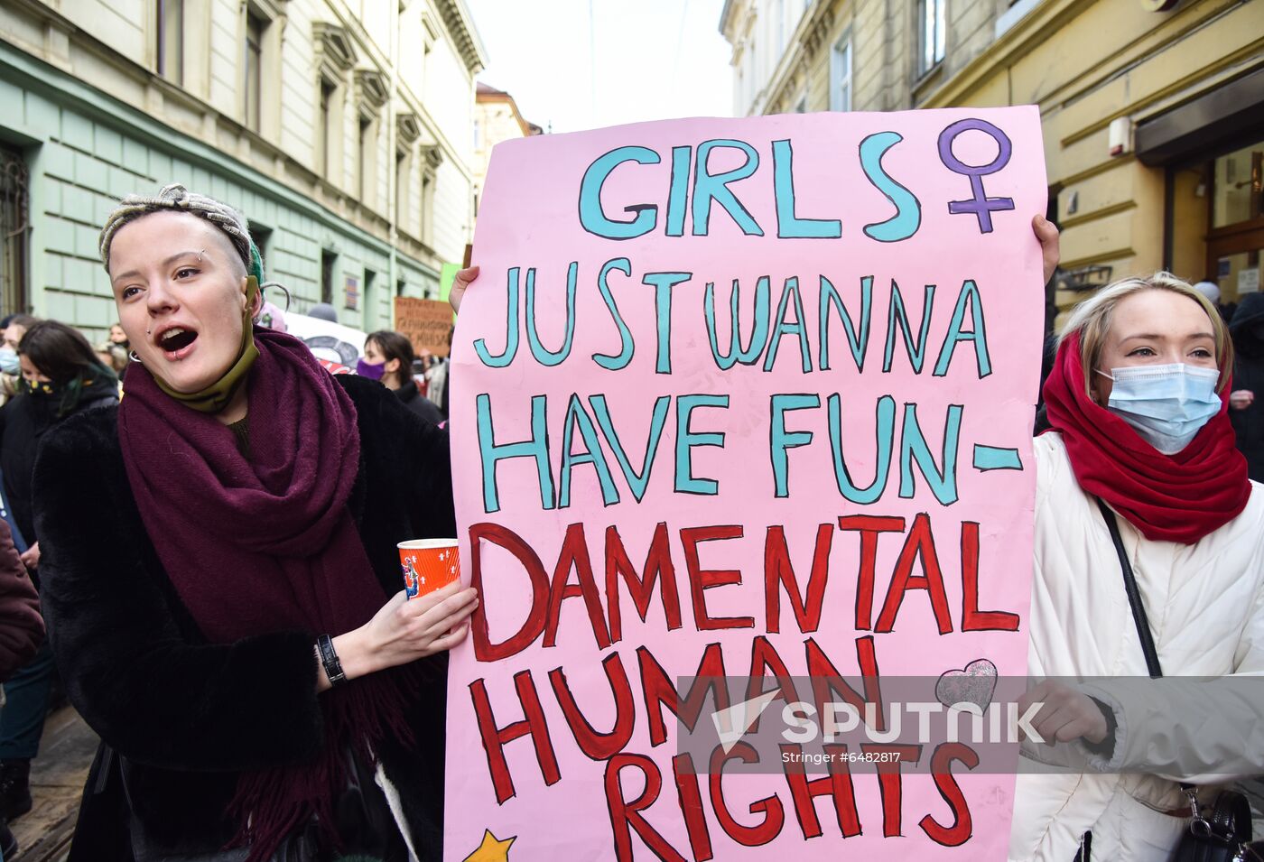 Worldwide Women's Day Marches