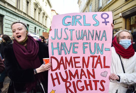 Worldwide Women's Day Marches