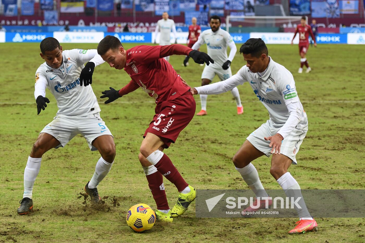 Russia Soccer Premier-League Rubin - Zenit