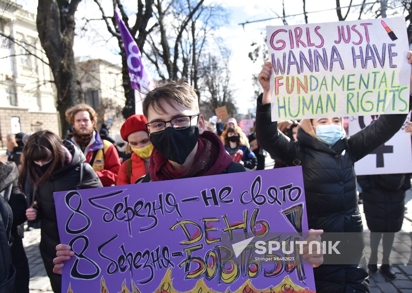 Worldwide Women's Day Marches