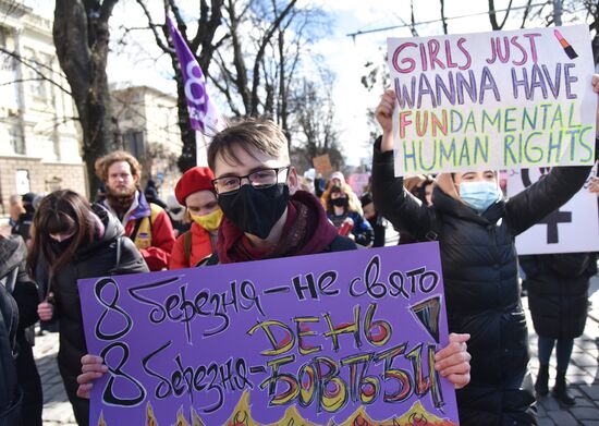 Worldwide Women's Day Marches