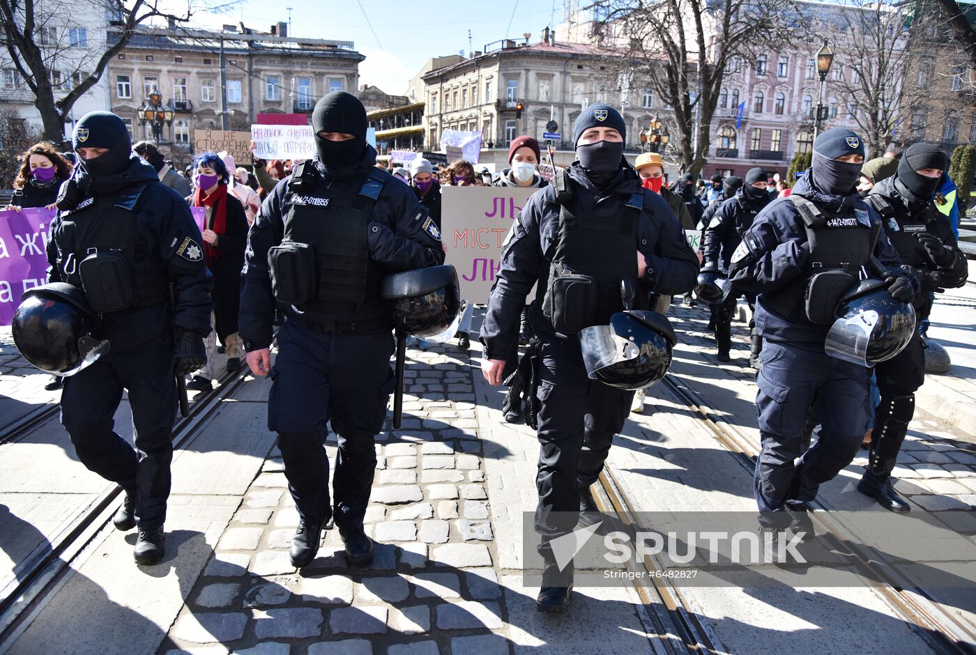 Worldwide Women's Day Marches