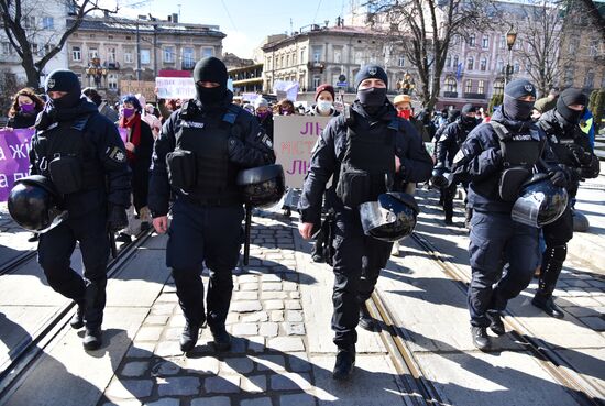 Worldwide Women's Day Marches