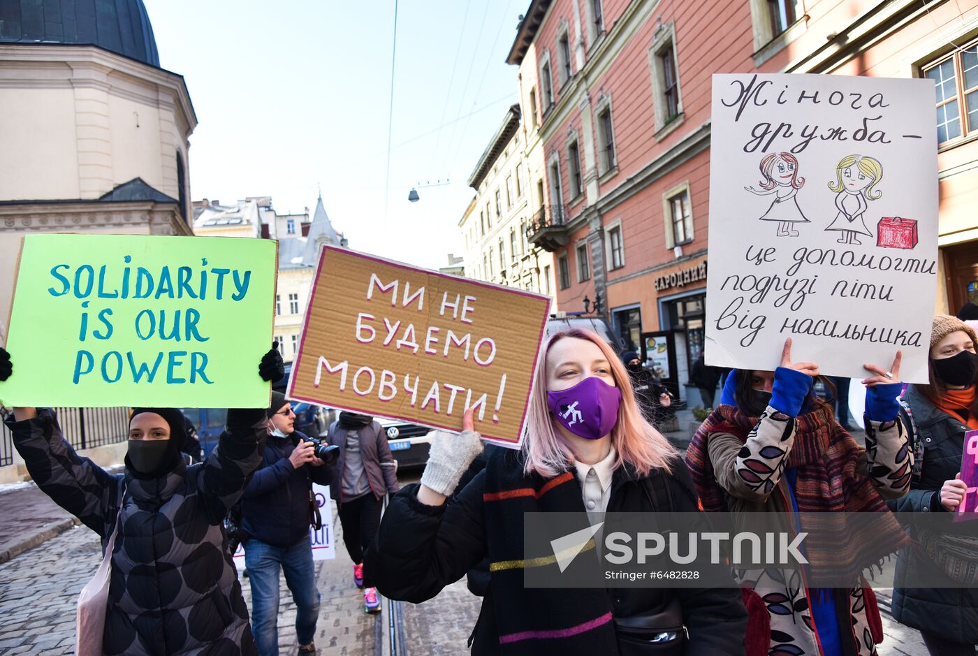 Worldwide Women's Day Marches