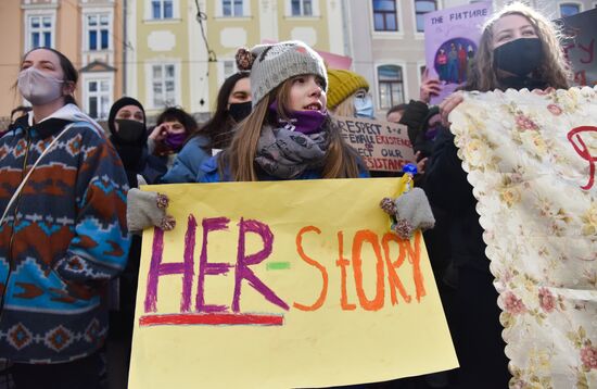 Worldwide Women's Day Marches